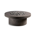 Mirasol - Circular Concrete Fire Pit Table - Fire Pits | Patioza