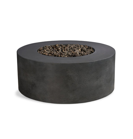 Kylindros - Cylinder Concrete Fire Pit Table - Fire Pits | Patioza