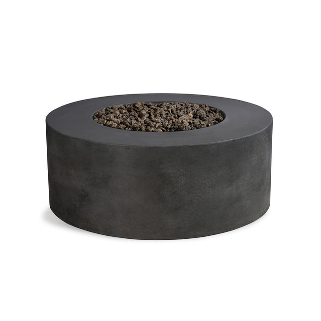 Kylindros - Cylinder Concrete Fire Pit Table - Fire Pits | Patioza