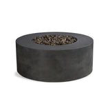 Kylindros - Cylinder Concrete Fire Pit Table - Fire Pits | Patioza