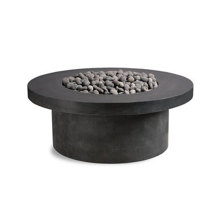 Mirasol - Circular Concrete Fire Pit Table - Fire Pits | Patioza
