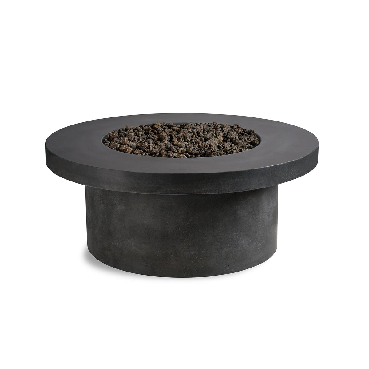 Mirasol - Circular Concrete Fire Pit Table - Fire Pits | Patioza