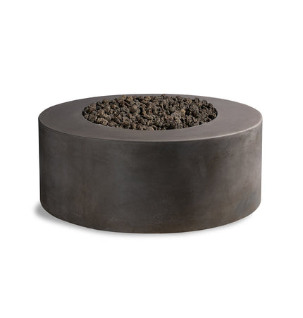 Kylindros - Cylinder Concrete Fire Pit Table - Fire Pits | Patioza