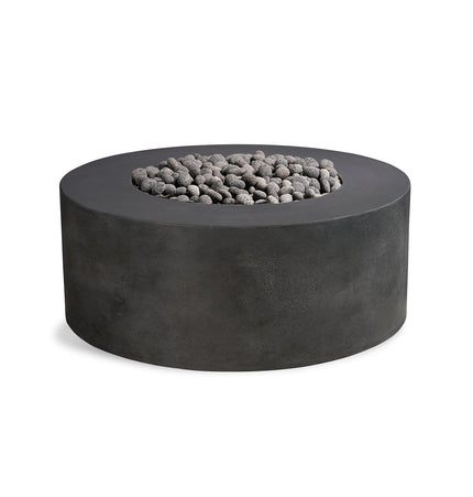 Kylindros - Cylinder Concrete Fire Pit Table - Fire Pits | Patioza