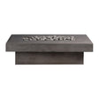 Toplina - Rectangular Concrete Fire Pit Table - Fire Pit Table | Patioza