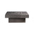 Platz - Square Concrete Fire Pit Table - Fire Pit Table | Patioza