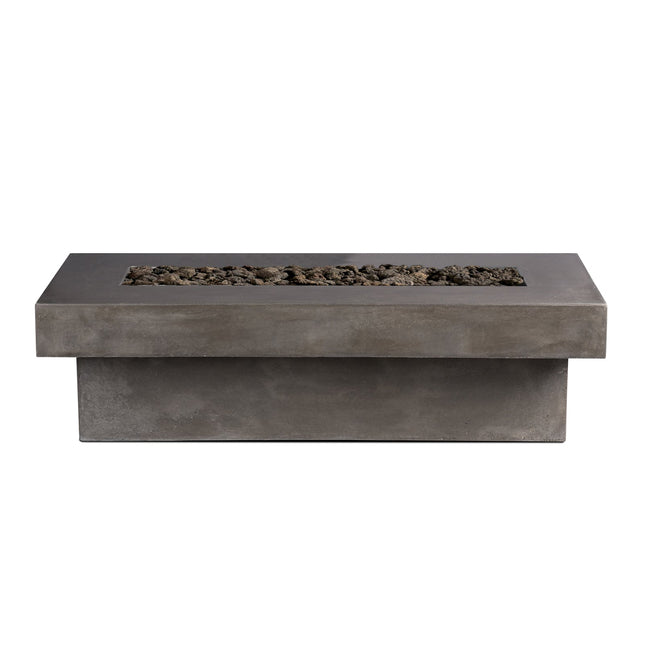 Terraza | Concrete Fire Pit Table - Fire Pit Table | Patioza