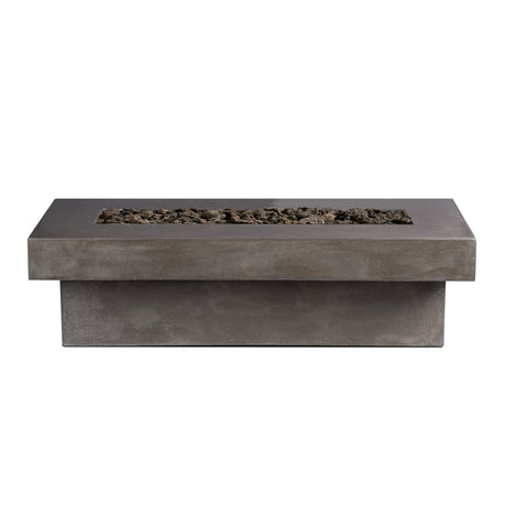 Terraza | Concrete Fire Pit Table - Fire Pit Table | Patioza