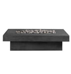 Zinc / Rolled Lava Rock / Propane
