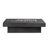 Terraza | Concrete Fire Pit Table - Fire Pit Table | Patioza