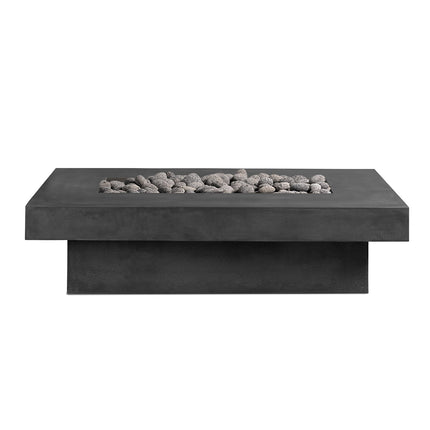 Terraza | Concrete Fire Pit Table - Fire Pit Table | Patioza