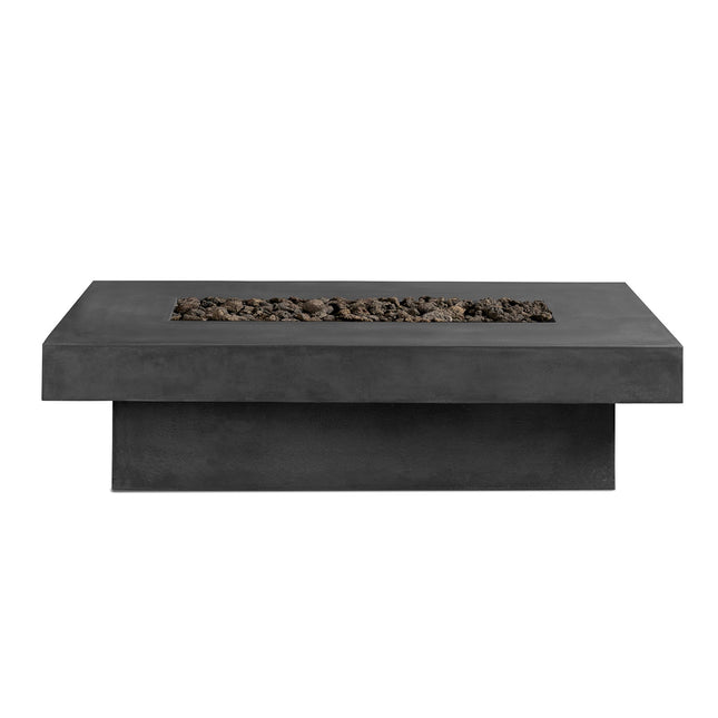 Terraza | Concrete Fire Pit Table - Fire Pit Table | Patioza