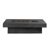 Terraza | Concrete Fire Pit Table - Fire Pit Table | Patioza