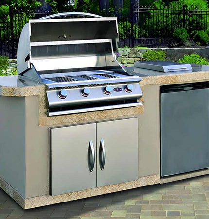 Cal Flame Pacifica Q 7 Ft. BBQ Grill Island - BBK701