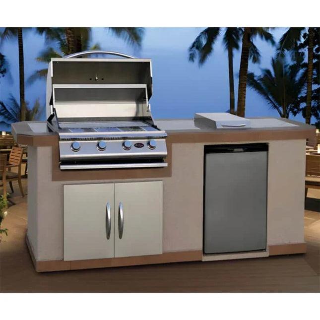 Cal Flame Atlantic Q 8 Ft. BBQ Grill Island - BBK801 - BBQ Grill Islands | Patioza