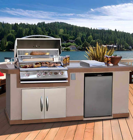 Cal Flame Atlantic Q 8 Ft. BBQ Grill Island - BBK801