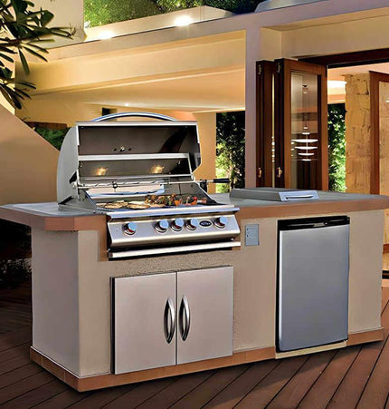 Cal Flame Bel Air Q 8 Ft. BBQ Grill Island - BBK810