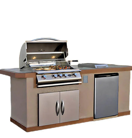 Cal Flame Bel Air Q 8 Ft. BBQ Grill Island - BBK810