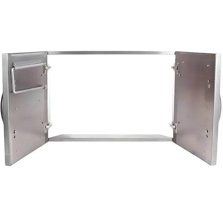Cal Flame Avalon Q 8 Ft. L-Shaped BBQ Grill Island - BBK820 - BBQ Grill Islands | Patioza