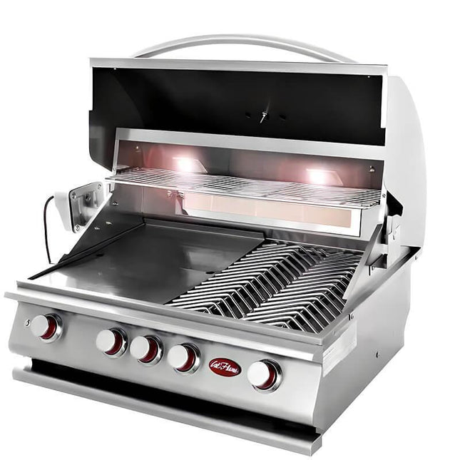 Cal Flame Maui Q 4 Ft. L-Shaped BBQ Grill Island - BBK401 - BBQ Grill Islands | Patioza