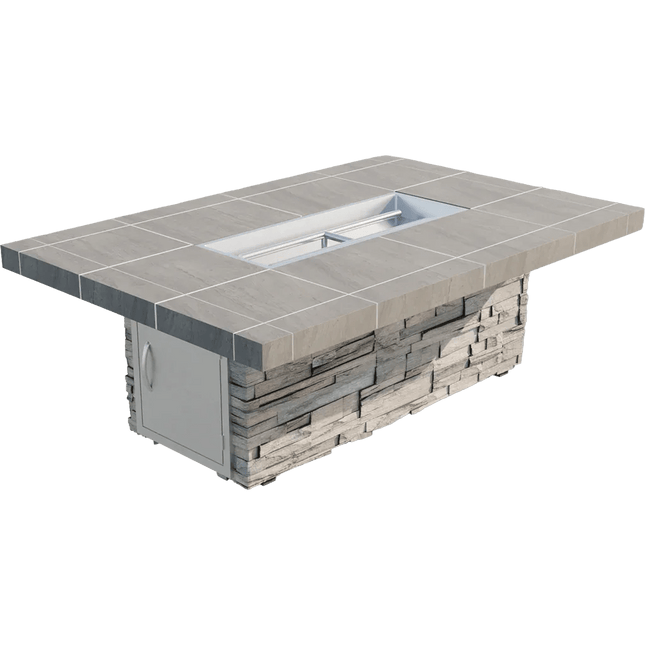 Cal Flame Mojave Modern Outdoor Gas Fire Pit FPT-RT601M - Outdoor Fire Living | Patioza