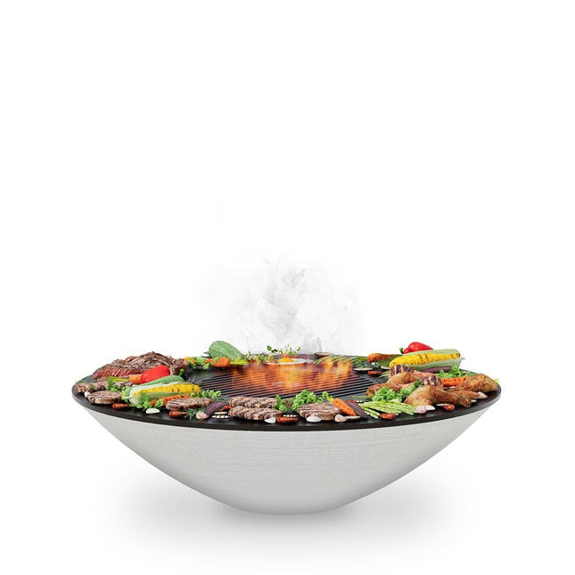 Arteflame XXL 40" Platinum Edition Fire Pit With Cooktop - All Products, Arteflame Grills | Patioza