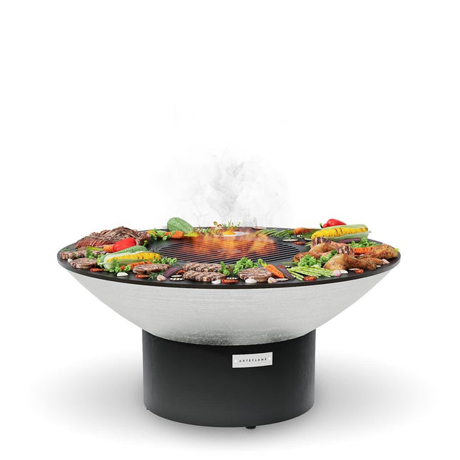 Arteflame XXL 40" Platinum Edition Fire Pit With Cooktop - All Products, Arteflame Grills | Patioza