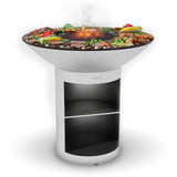 Arteflame Classic 40″ — Storage Base Flat - Top Grill & Fire Bowl (CORTEN Steel) - Outdoor Grills | Patioza