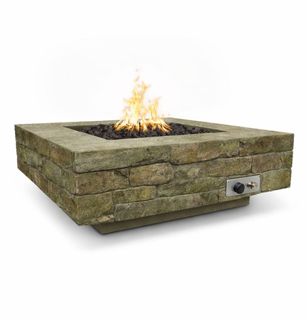 Cabo Square Fire Pit - GFRC Concrete - 48"