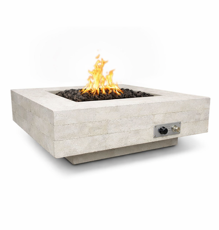 Cabo Square Fire Pit - GFRC Concrete - 48"