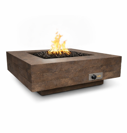 Cabo Square Fire Pit - GFRC Concrete - 48"