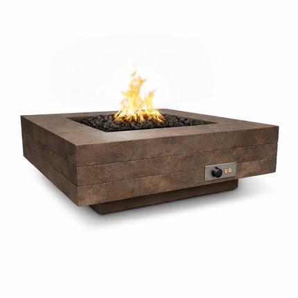 Cabo Square Fire Pit - GFRC Concrete - 48