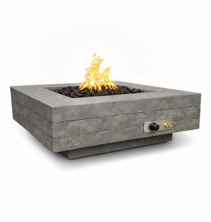 Cabo Square Fire Pit - GFRC Concrete - 48"