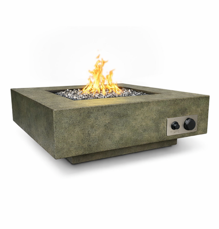 Cabo Square Fire Pit - GFRC Concrete - 48"