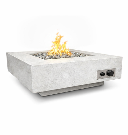 Cabo Square Fire Pit - GFRC Concrete - 48"