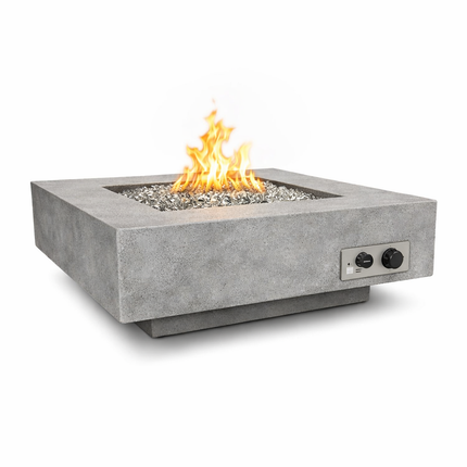 Cabo Square Fire Pit - GFRC Concrete - 36