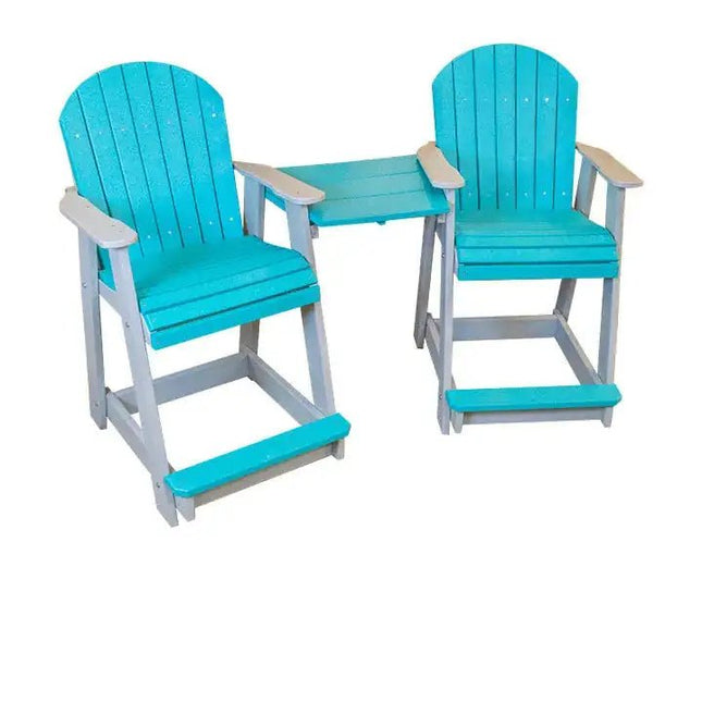 Tete - a - Tete Chair Set in Dining, Counter & Bar Heights - Patio Furniture | Patioza