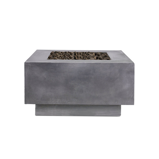 Cubo | Concrete Fire Bowl - Fire Pit Table | Patioza
