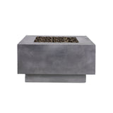 Cubo | Concrete Fire Bowl - Fire Pit Table | Patioza