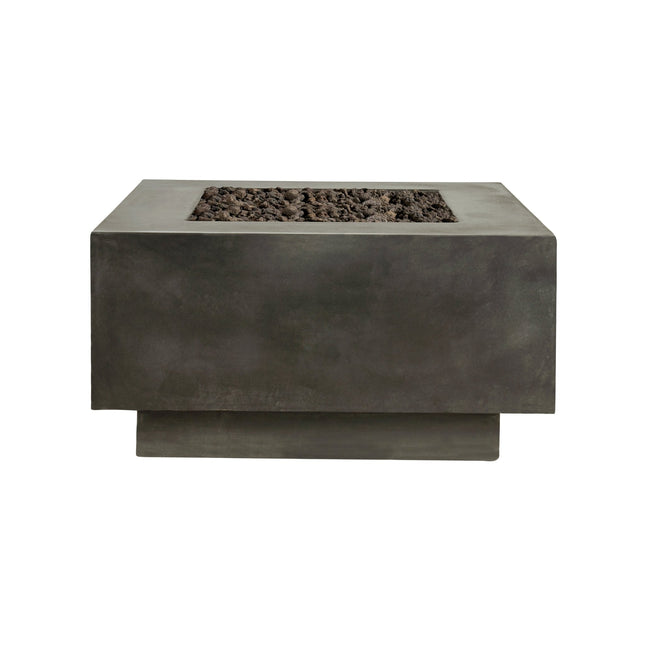 Cubo | Concrete Fire Bowl - Fire Pit Table | Patioza