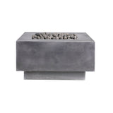 Cubo | Concrete Fire Bowl - Fire Pit Table | Patioza