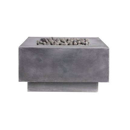 Cubo | Concrete Fire Bowl - Fire Pit Table | Patioza