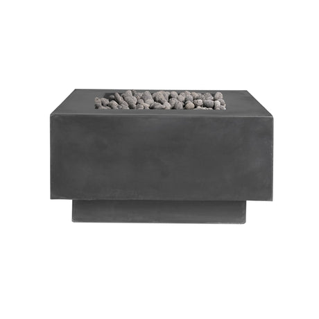 Cubo | Concrete Fire Bowl - Fire Pit Table | Patioza
