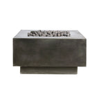 Pewter / 42 x 42 x 16 / Rolled Lava Rock