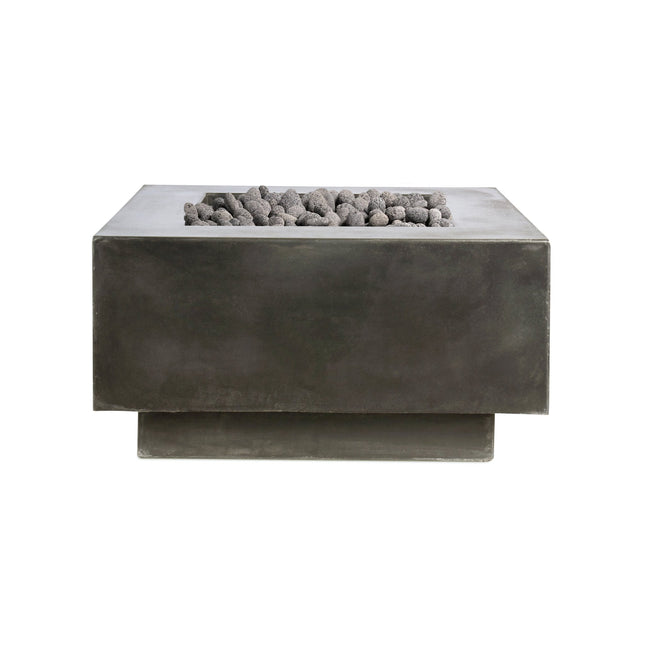 Cubo | Concrete Fire Bowl - Fire Pit Table | Patioza
