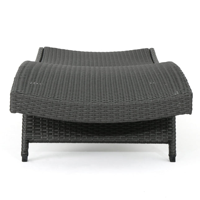 SALEM PE WICKER CHAISE LOUNGE - Patio Furniture | Patioza
