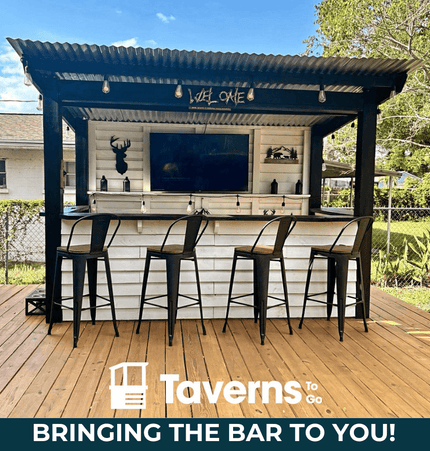 11 x 6 Dunbar Deluxe (LARGE) - Outdoor Bar Structures | Patioza