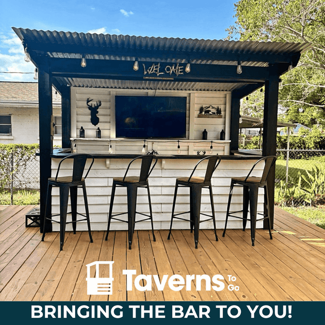 11 x 6 Dunbar Deluxe (LARGE) - Outdoor Bar Structures | Patioza