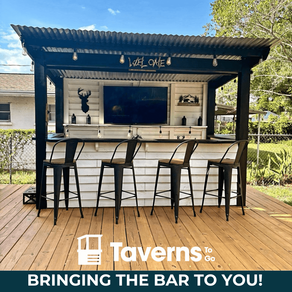11 x 6 Dunbar Deluxe (LARGE) - Outdoor Bar Structures | Patioza