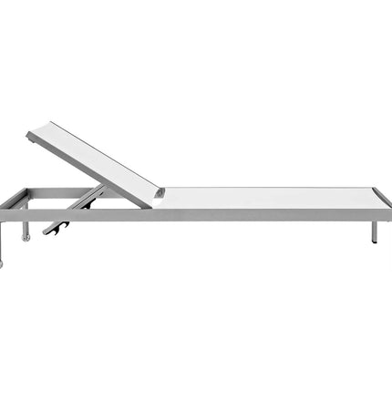 Modway Shore Outdoor Chaise Lounge Set – 6 - Piece Aluminum Patio Collection - Patio Furniture | Patioza
